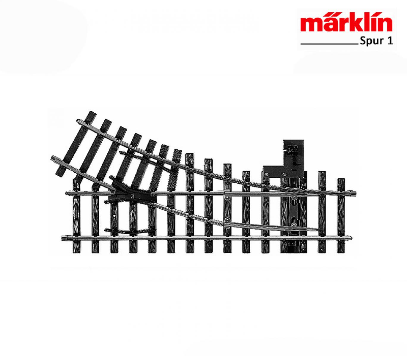 Märklin 5966 Handweiche rechts r600 mm, 30°