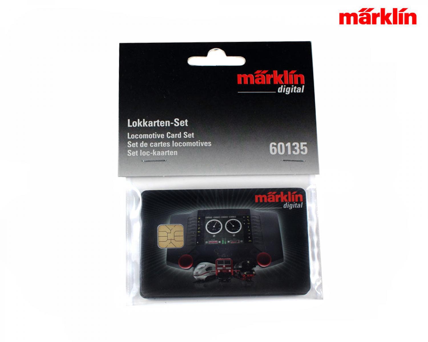 Märklin 60135 Lokkarten-Set (5 Stück) für CS2/3 + MS II