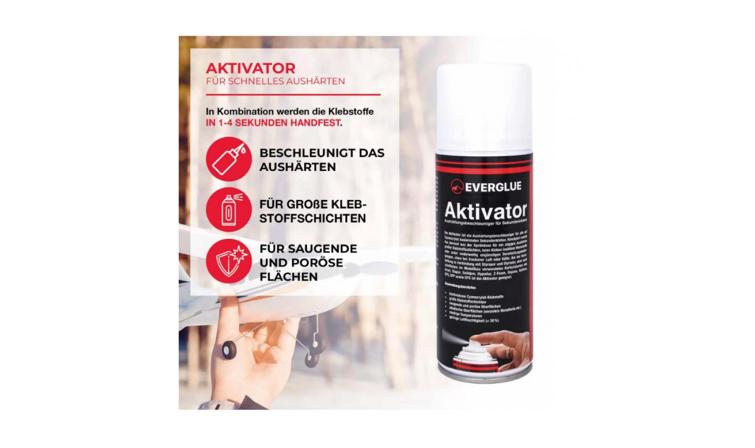 650066 Aktivator Spray für Sekunden-Kleber 200ml