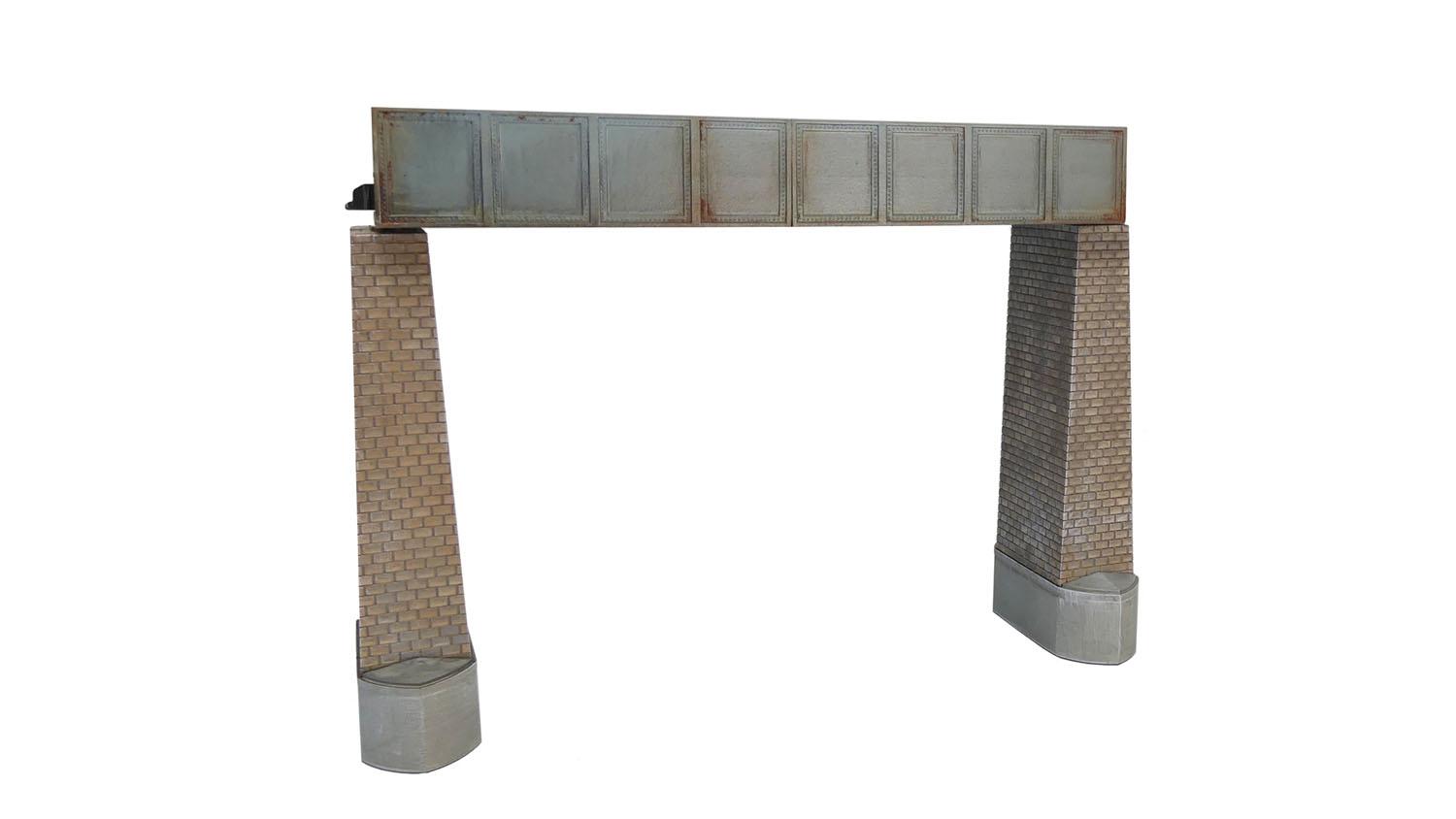 651018 Blechträgerbrücke gerade 18 cm (64)