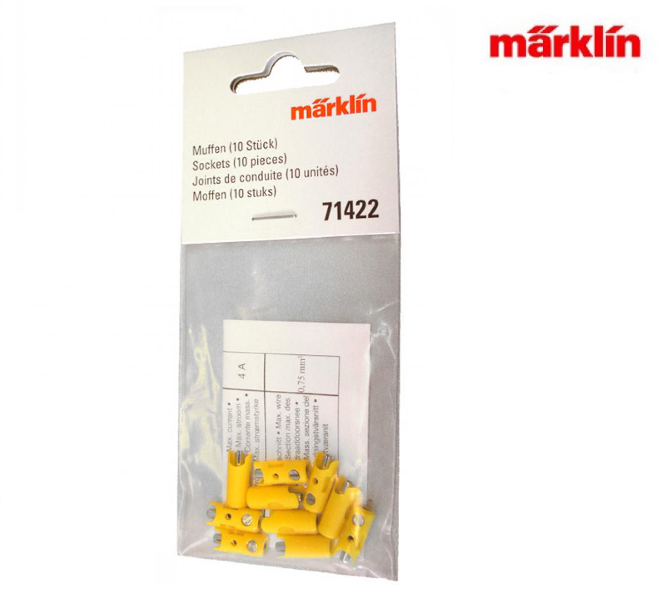 Märklin 71422 Muffe gelb (10 Stück)