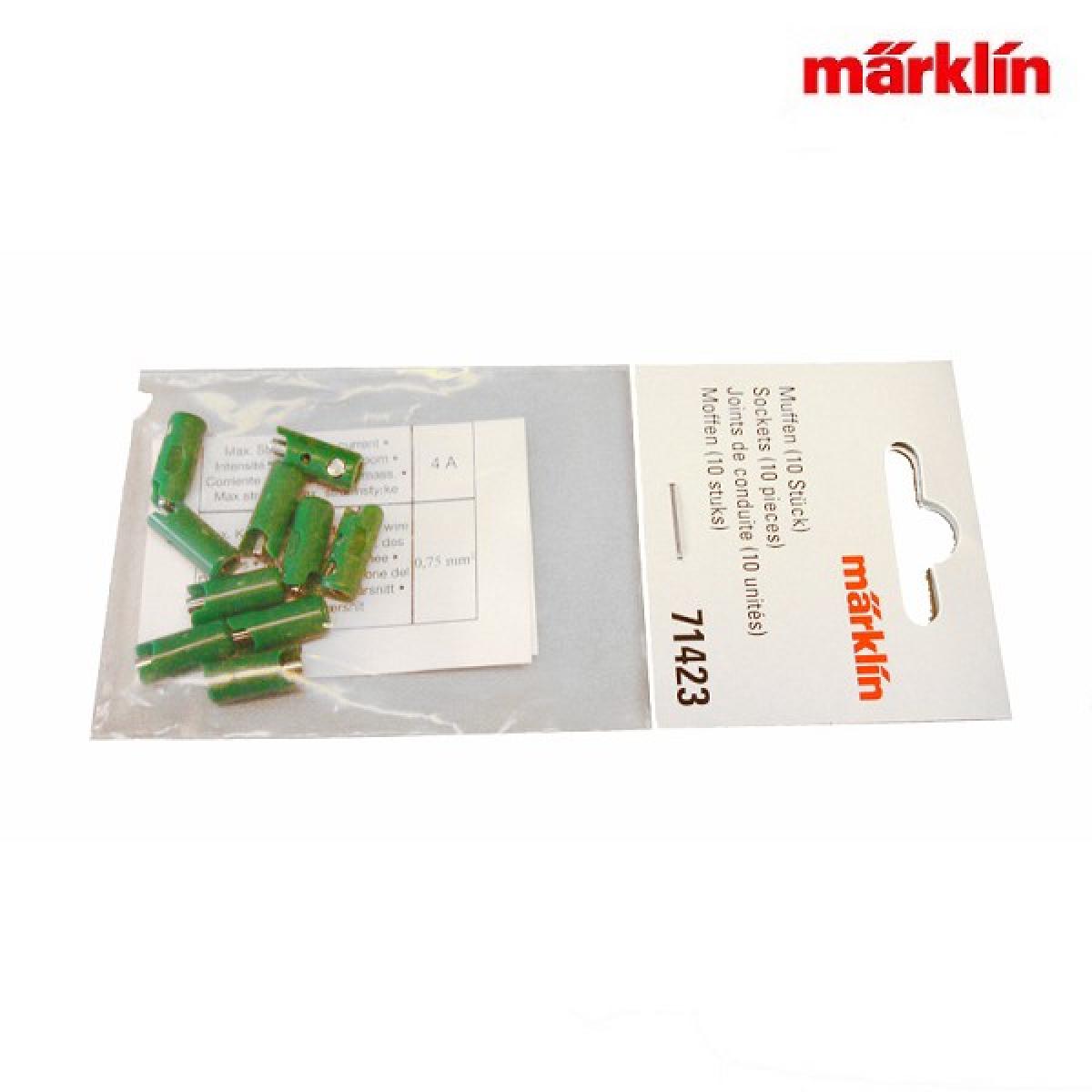 Märklin 71423 Muffe grün (10 Stück)