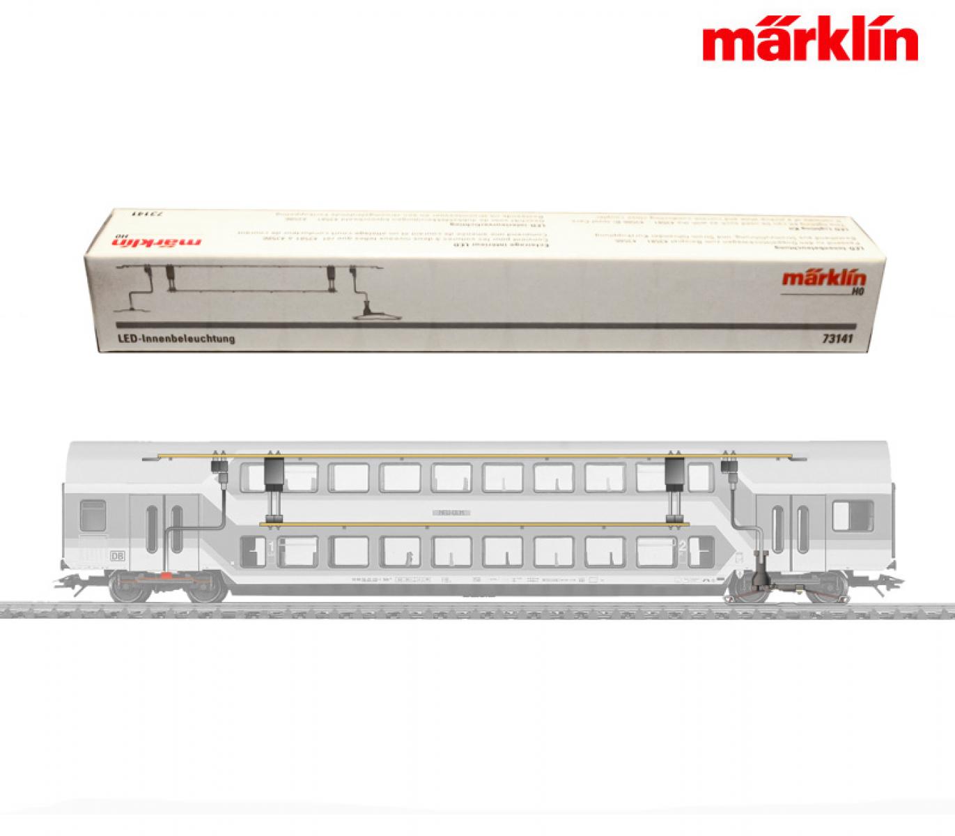 Märklin 73141 LED-Innenbel. f. Doppelstockwagen