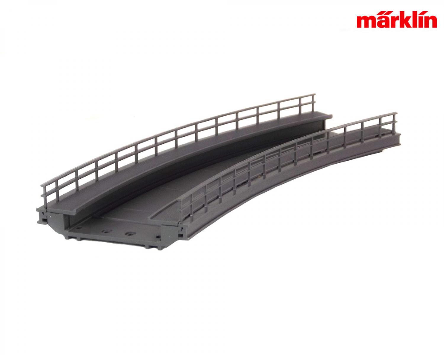 Märklin 74623 C-Gleis Rampenstück gebogen R2