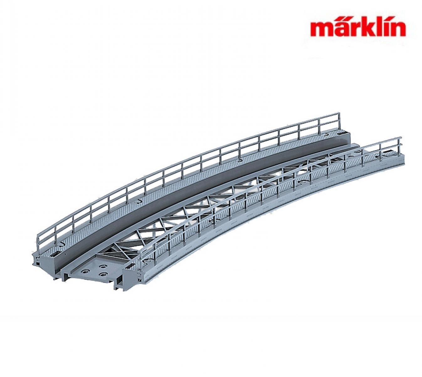 Märklin 7569 Rampenstück geb. r 424,6 mm