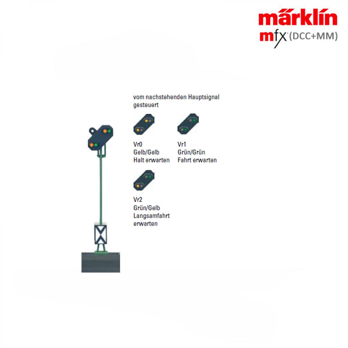 Märklin 76481 Licht-Vorsignal mit Zusatzlicht