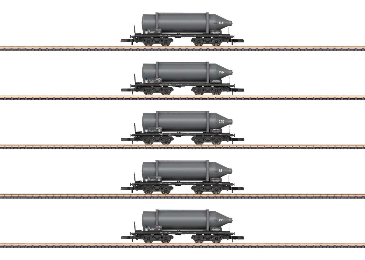 Märklin 82092 Carbid-Flaschenwagen-Set