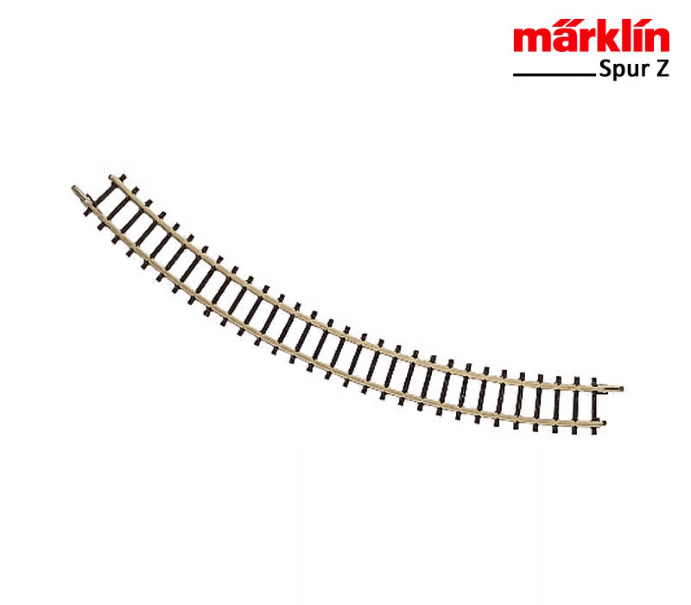 Märklin Z 8510 Gleis gebogen R145 mm, 45°