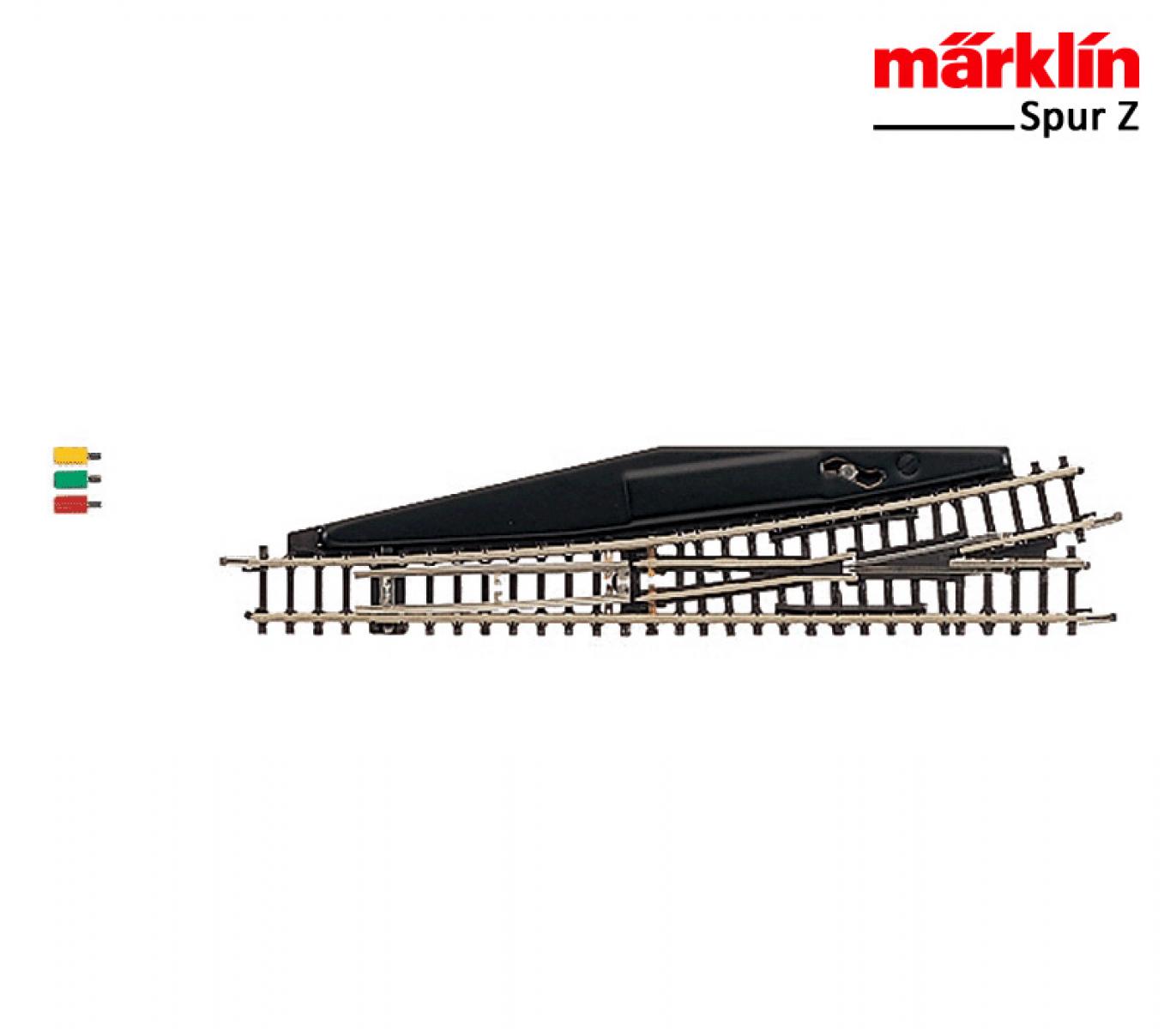 Märklin Z 8562 Elektr. Weiche links r490 mm