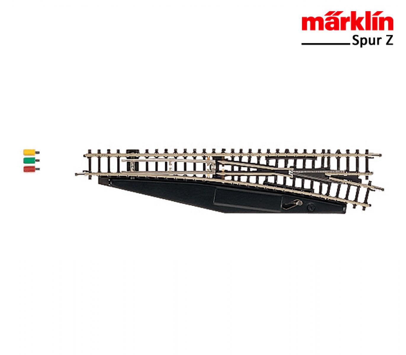 Märklin Z 8563 Elektr. Weiche rechts r490 mm