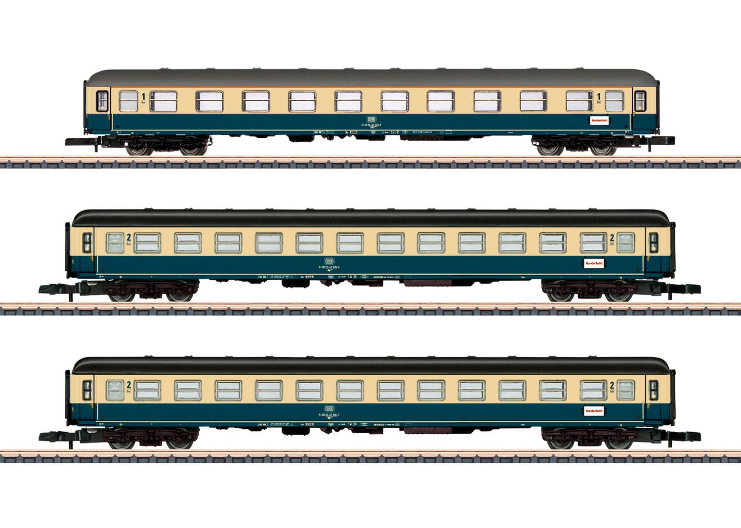 Märklin Z 87211 Schnellzugwagen-Set DB