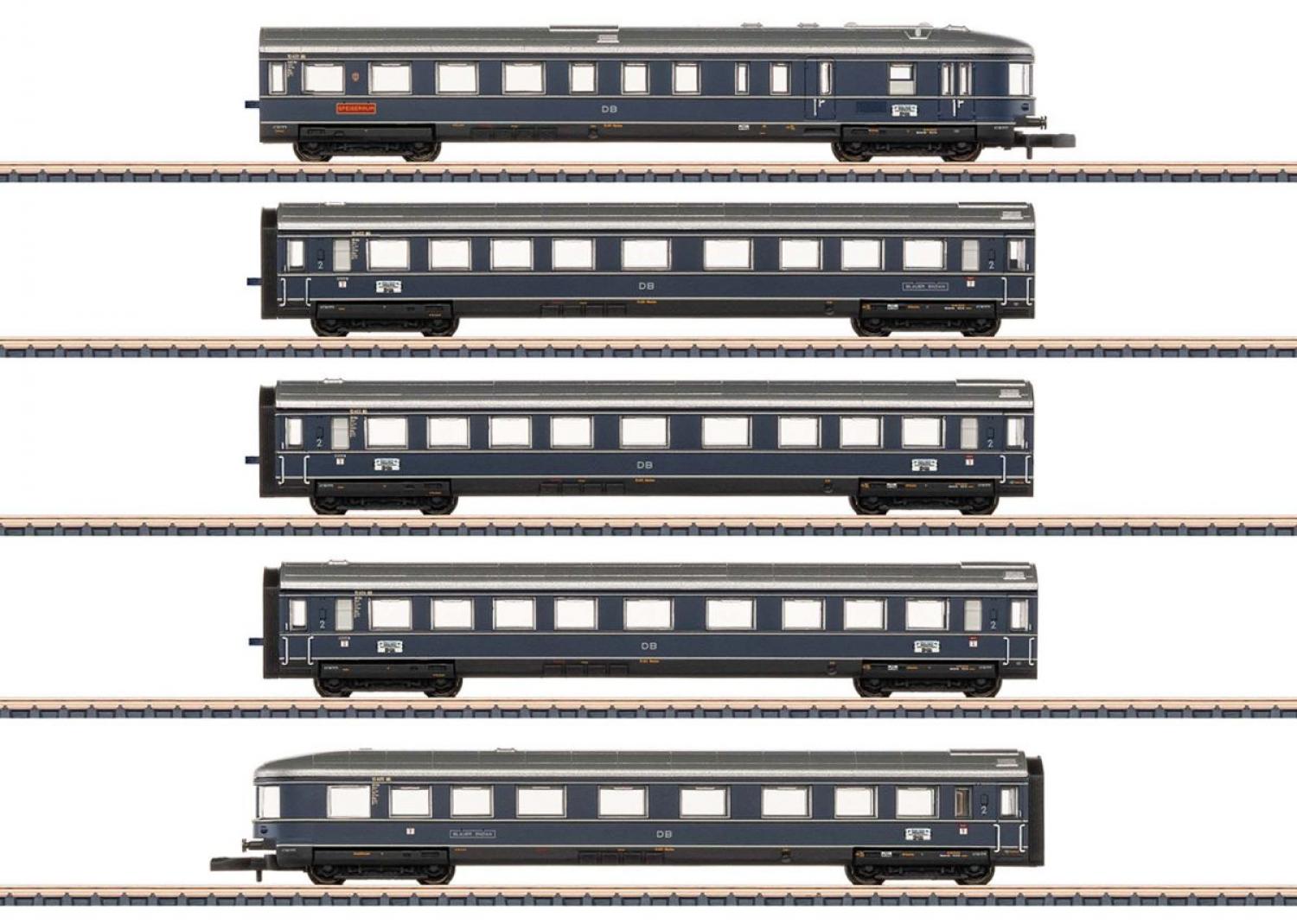 Märklin Z 87615 Wagenset Blauer Enzian DB (MHI)