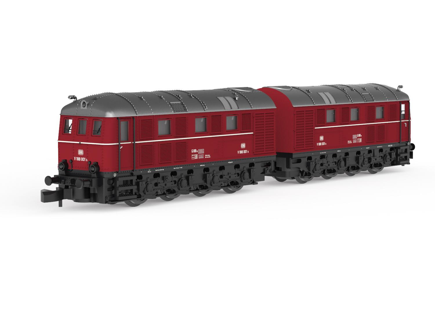 Märklin Z 88150 Diesel-Doppellok V188 DB (Insider)
