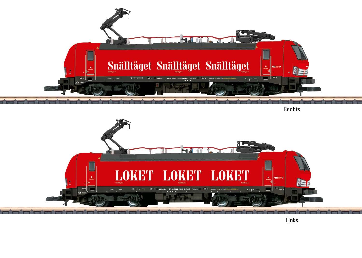 Märklin Z 88238 E-Lok BR 193 Snälltaget