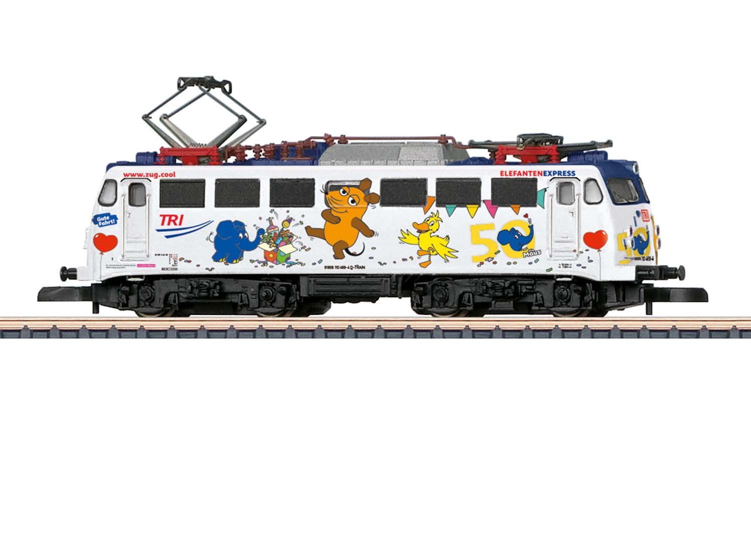 Märklin Z 88417 E-Lok BR 110 Elefantenexpress