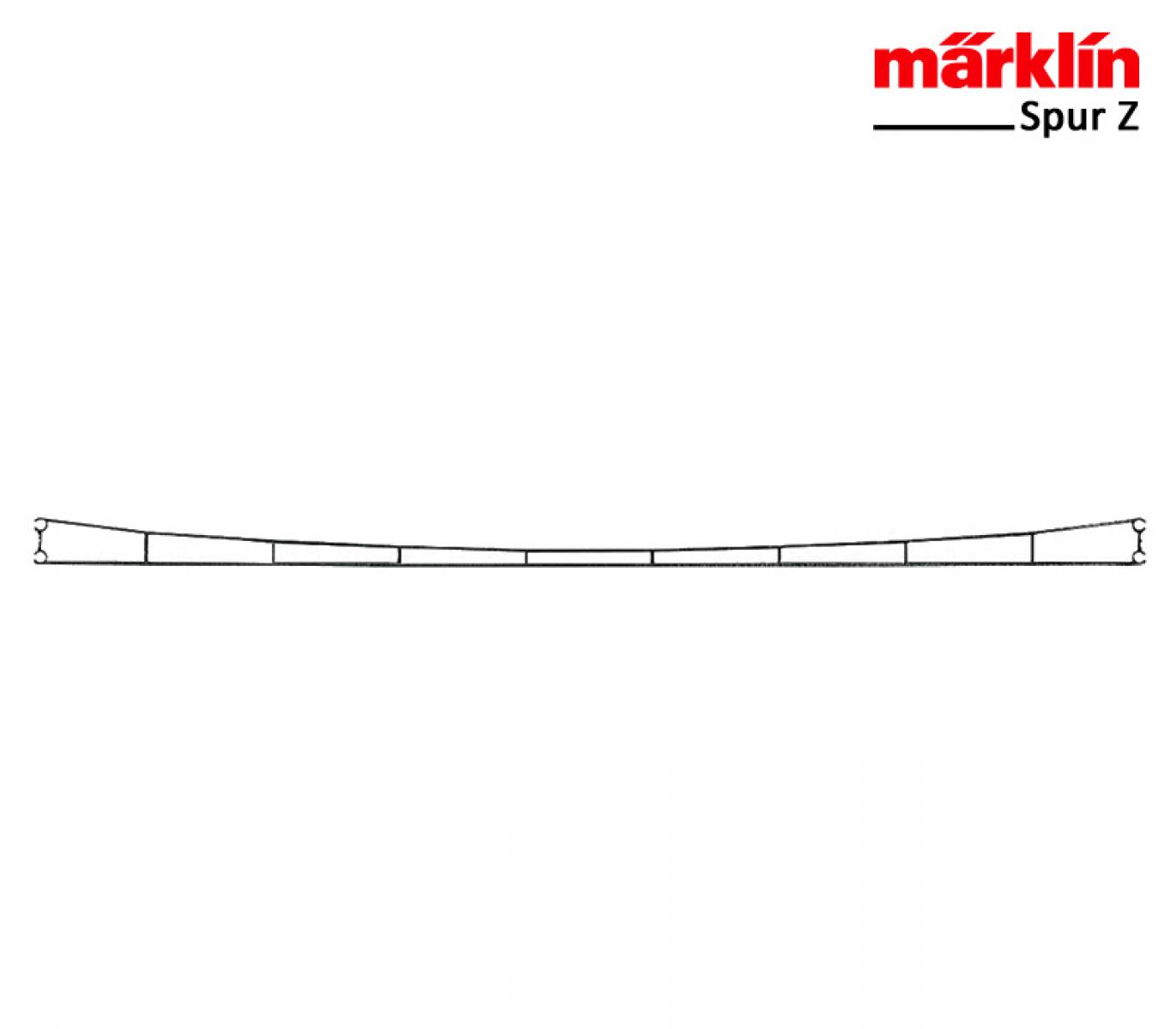 Märklin Z 8922 Fahrdrahtstück 165 mm