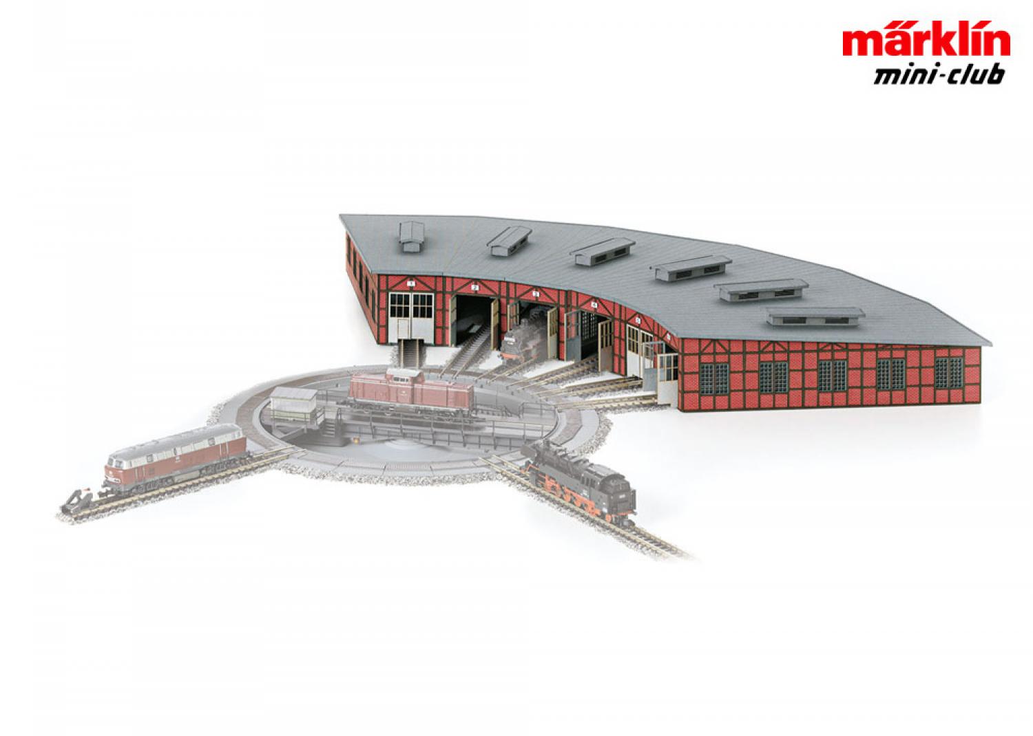 Märklin Z 89835 Ergänzungsset Ringlokschuppen