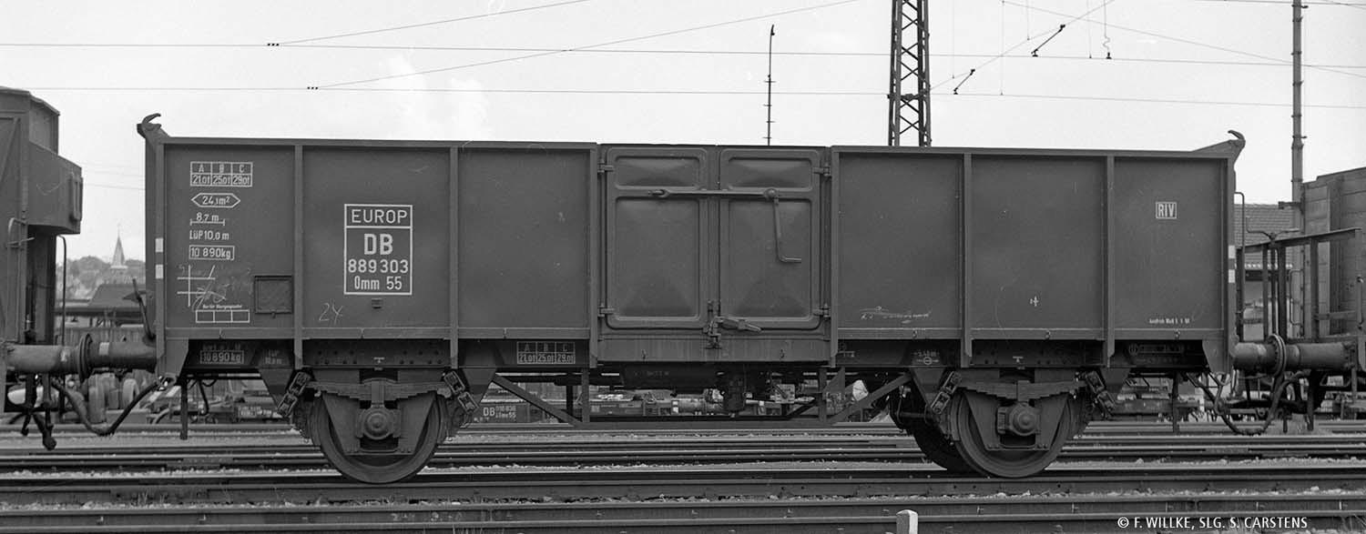 BRAWA 50057 H0 GÜW Omm 55 DB III