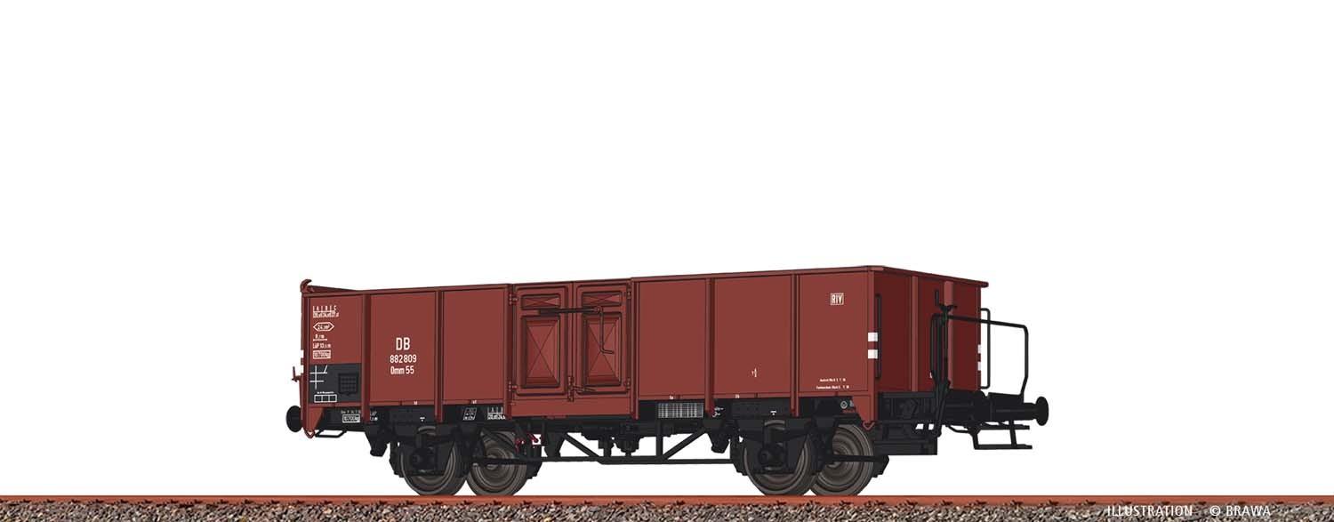 BRAWA 50058 H0 GÜW Omm 55 DB III