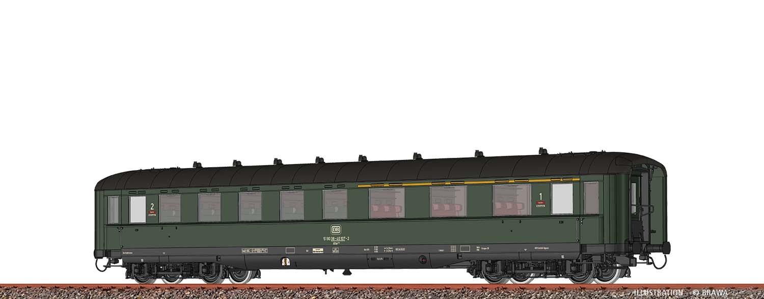 BRAWA 51082 H0 PEW ABüe 334 DB IV
