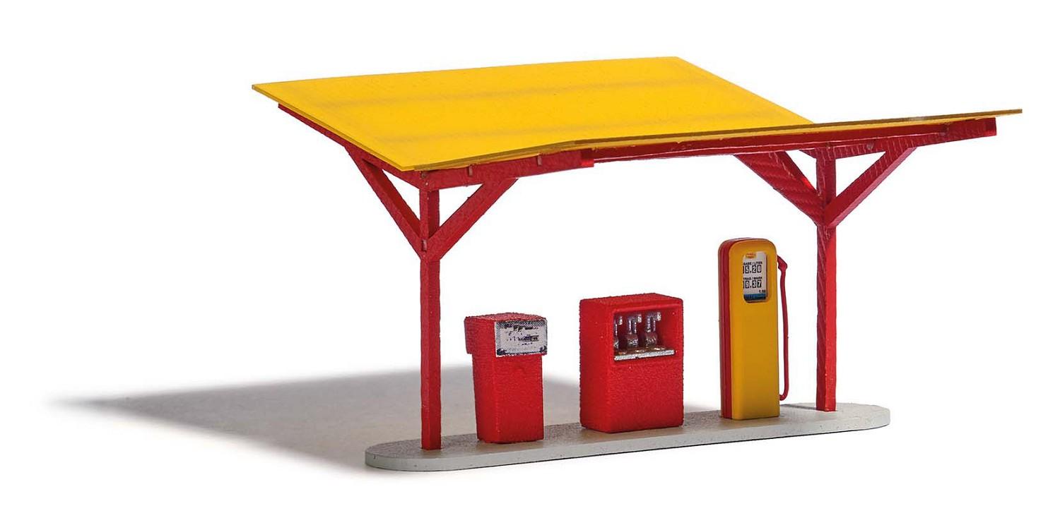 Busch 1917 Tankstelle »Minol« H0