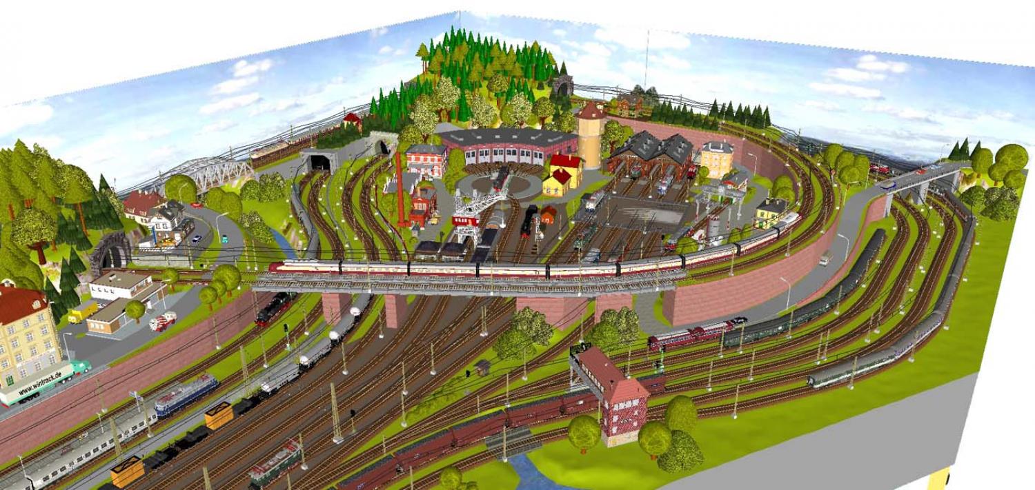 GP6-0010 C-Gleisplan Billstadt-Süd (600 x 300/210)