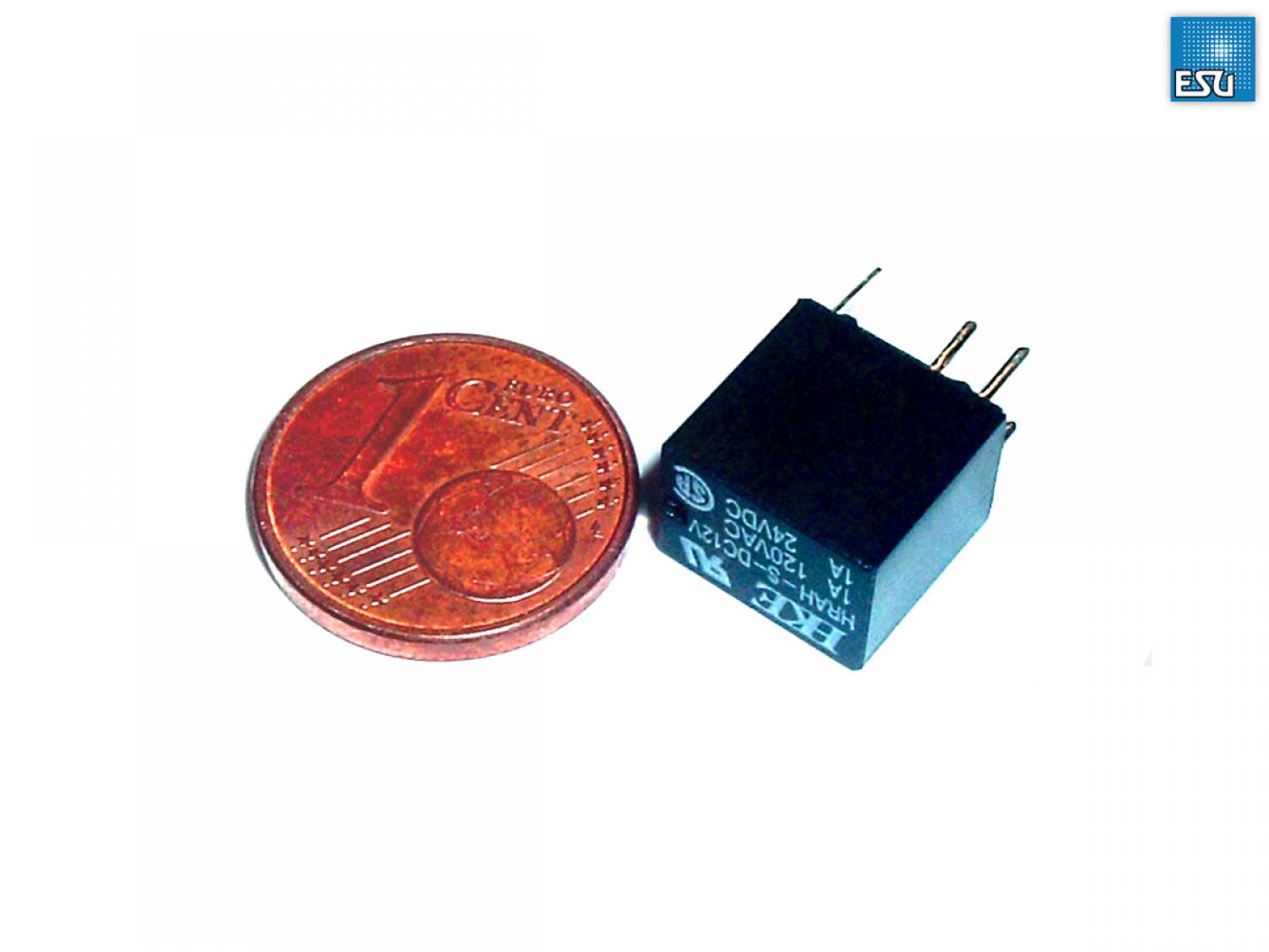 ESU 51963 Miniatur Schaltrelais, 16Volt, 1Ampere
