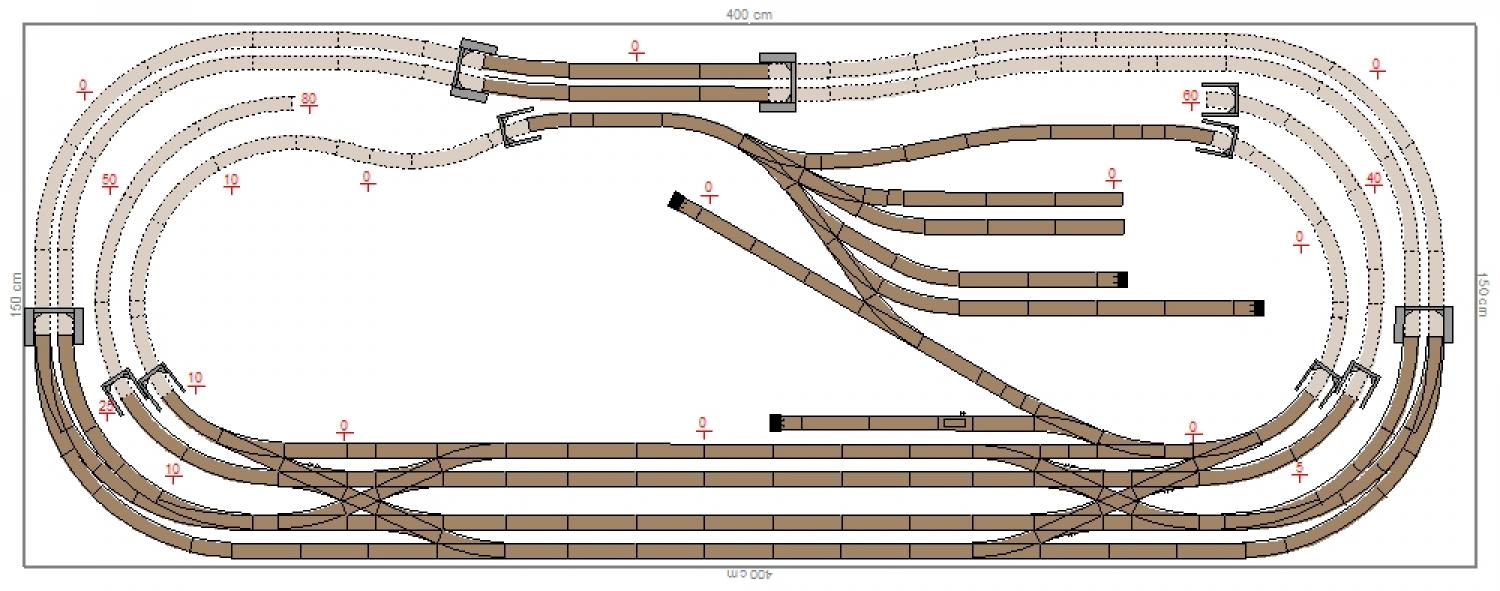 GP4-0070 C-Gleisplan Eschbronn 400x150 (ohne SBF)