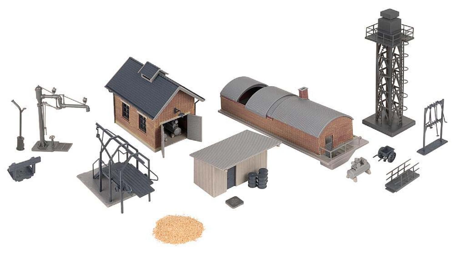 Faller 120296 Ausgestaltungs-Set Bahnbetriebswerk