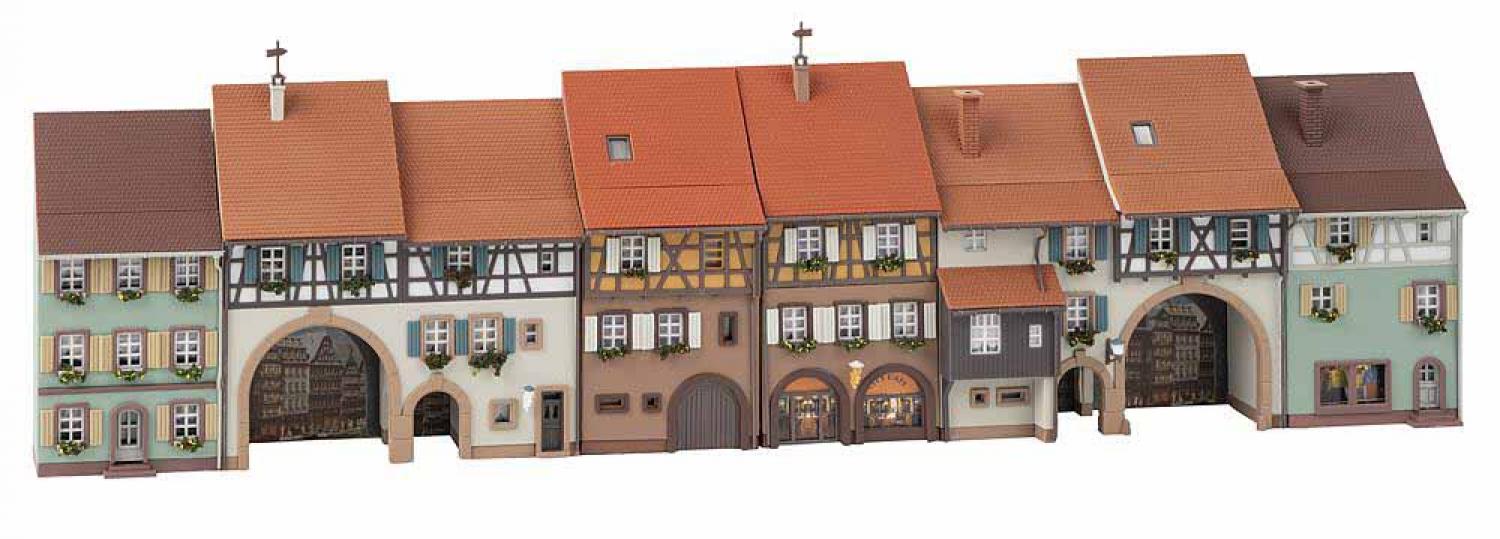 FALLER 232174 N 6 Reliefhäuser "Altstadt"