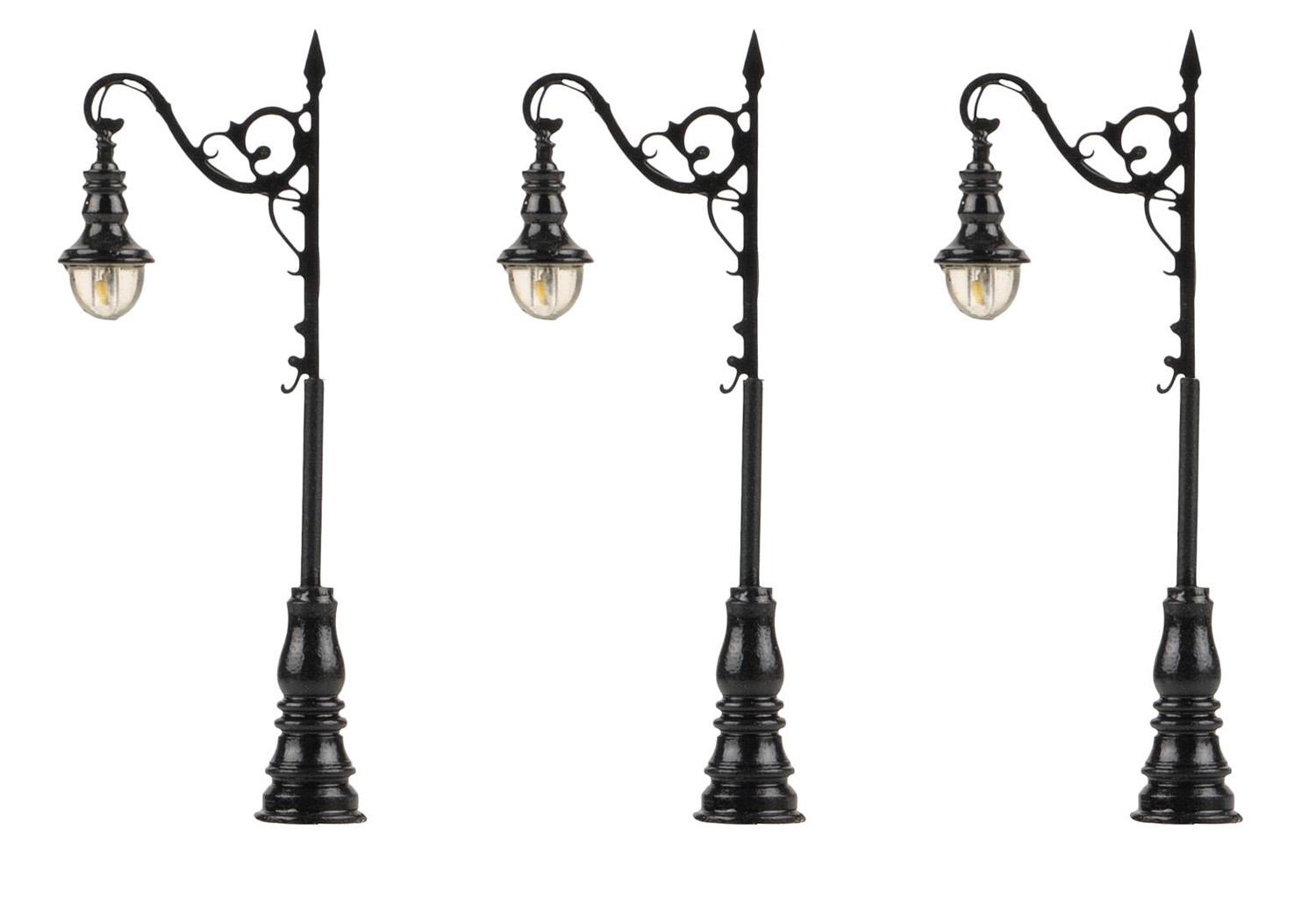 FALLER 272131 N LED-Laterne-Bogenleuchten, ww