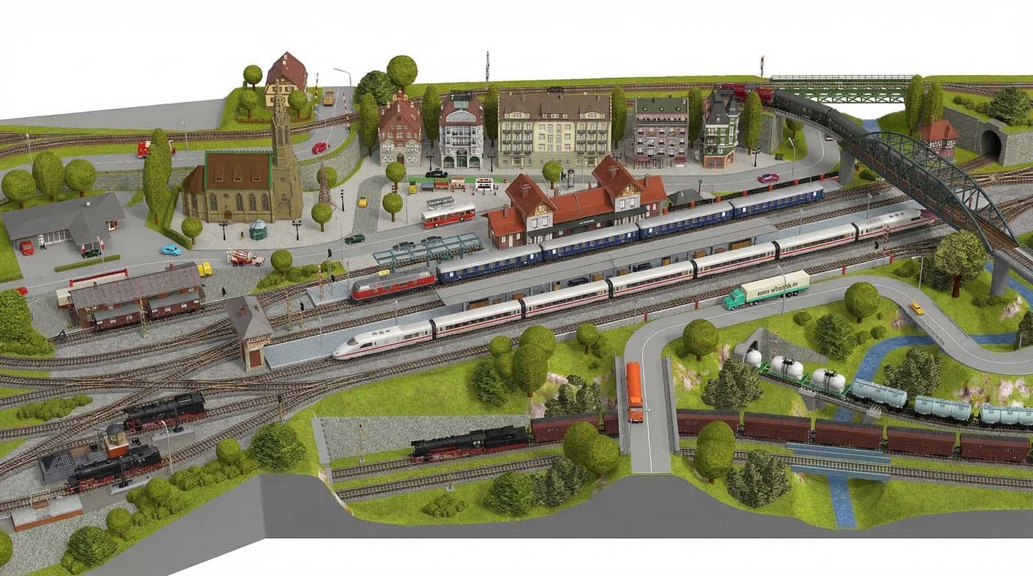 GP4-0125 C-Gleisplan Falkenstein XL (400/250/150)