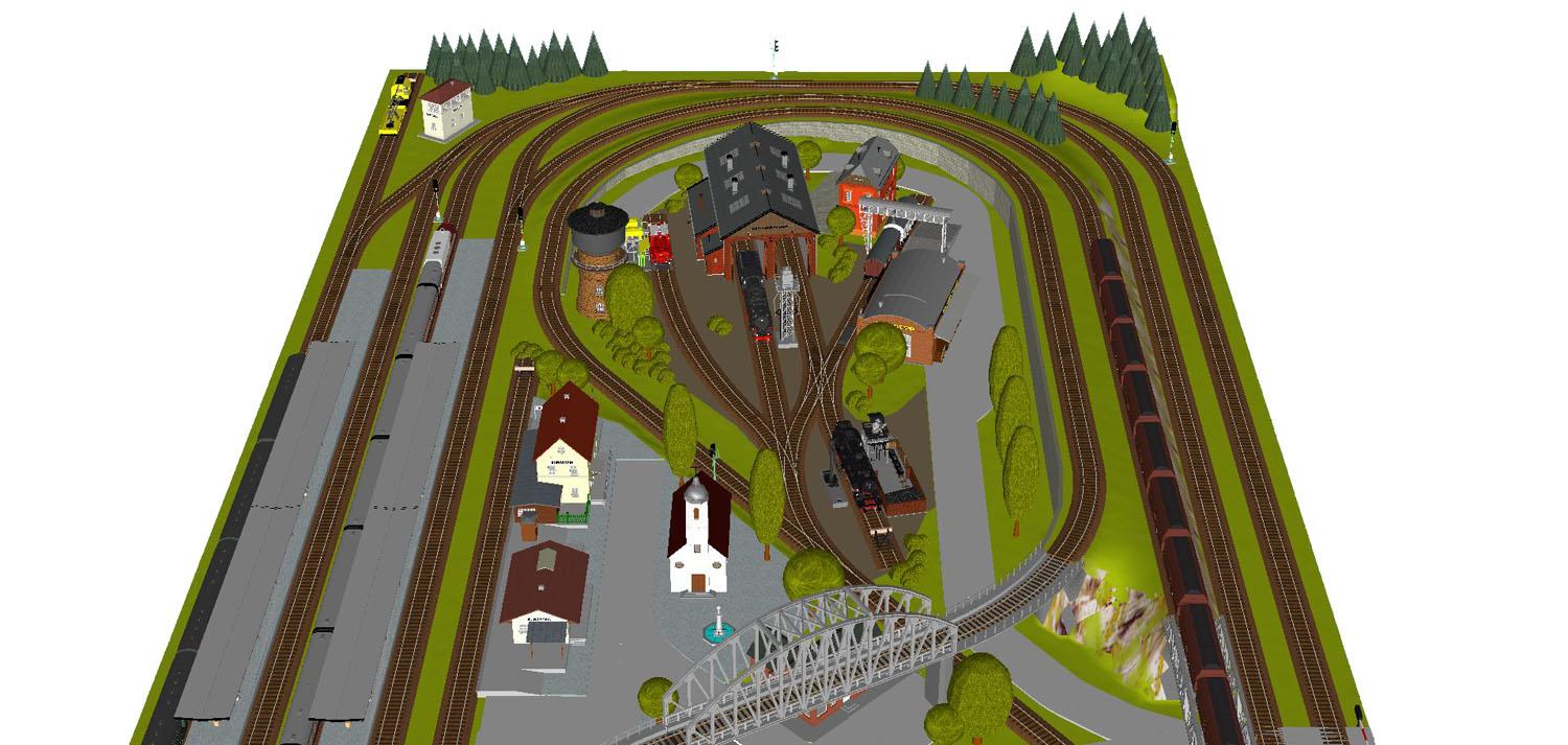 GP3-0185 C-Gleis Styroporanlage Groß-Burgstein 300x150