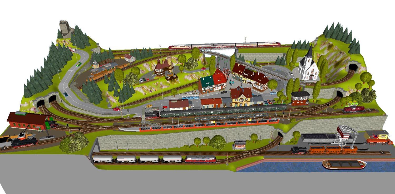 GP3-0190 C-Gleisplan Lauenburg/Elbe 260x140