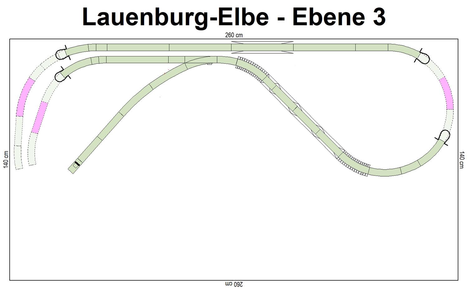 GP3-0190 C-Gleisplan Lauenburg/Elbe 260x140