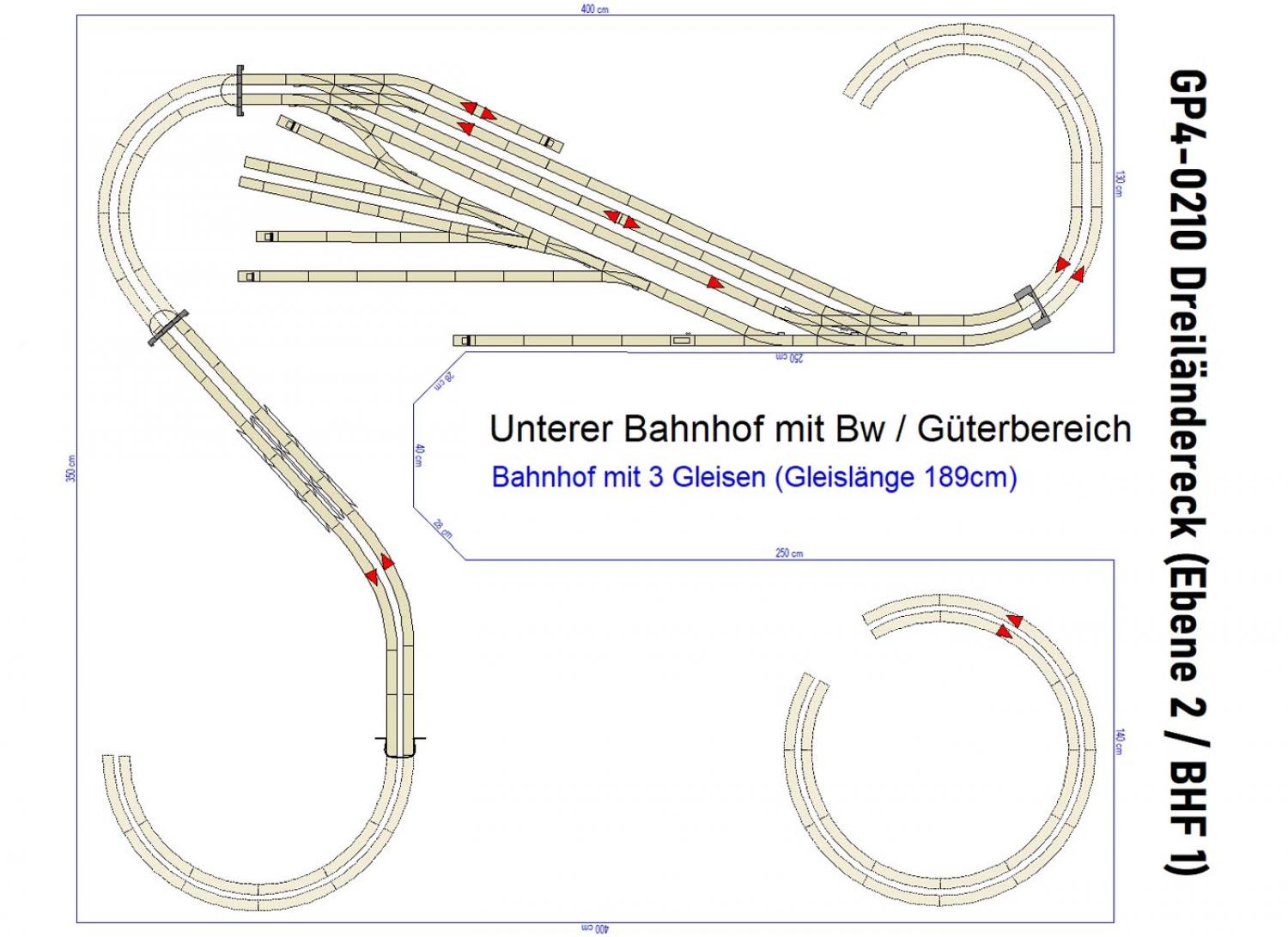 GP4-0210 C-Gleisplan Dreiländereck (400x350x400)