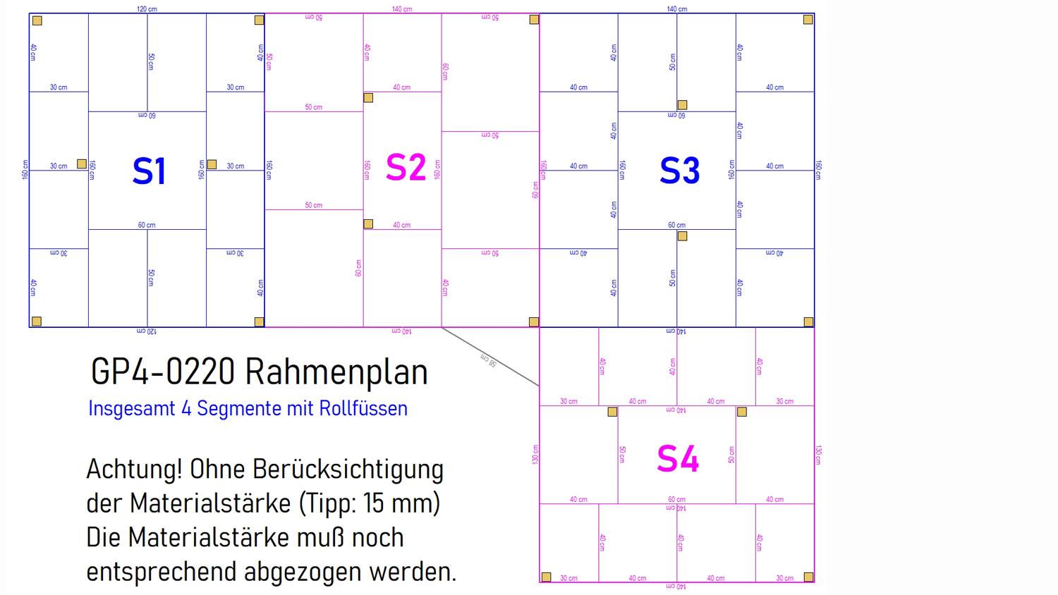 GP4-0220 C-Gleisplan Bonn (160x400x290)