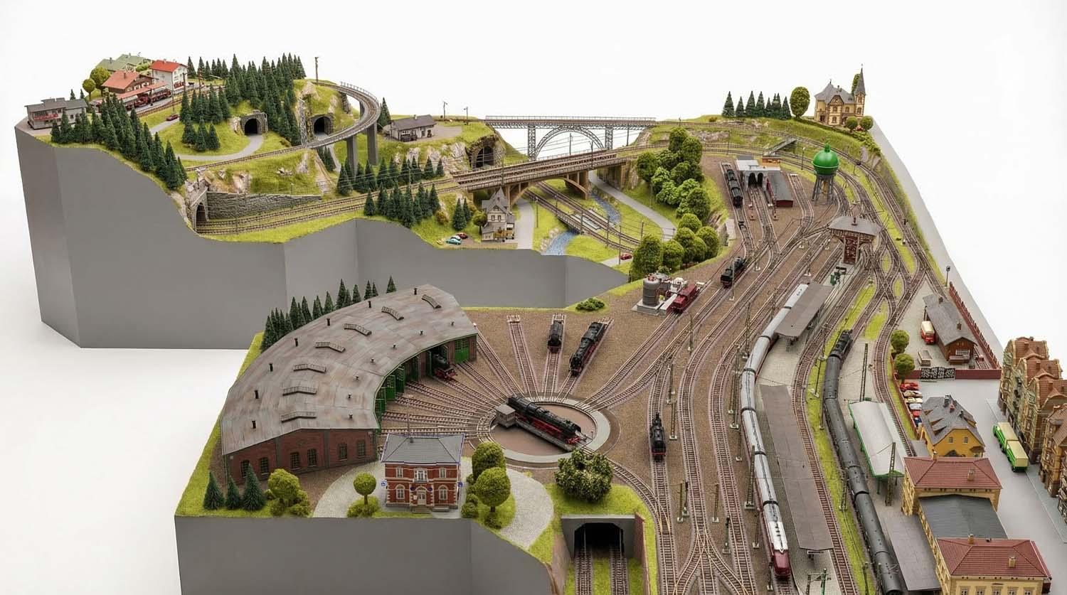 GP5-0070 C-Gleisplan Karlsburg 300x500x350 (E-Form)