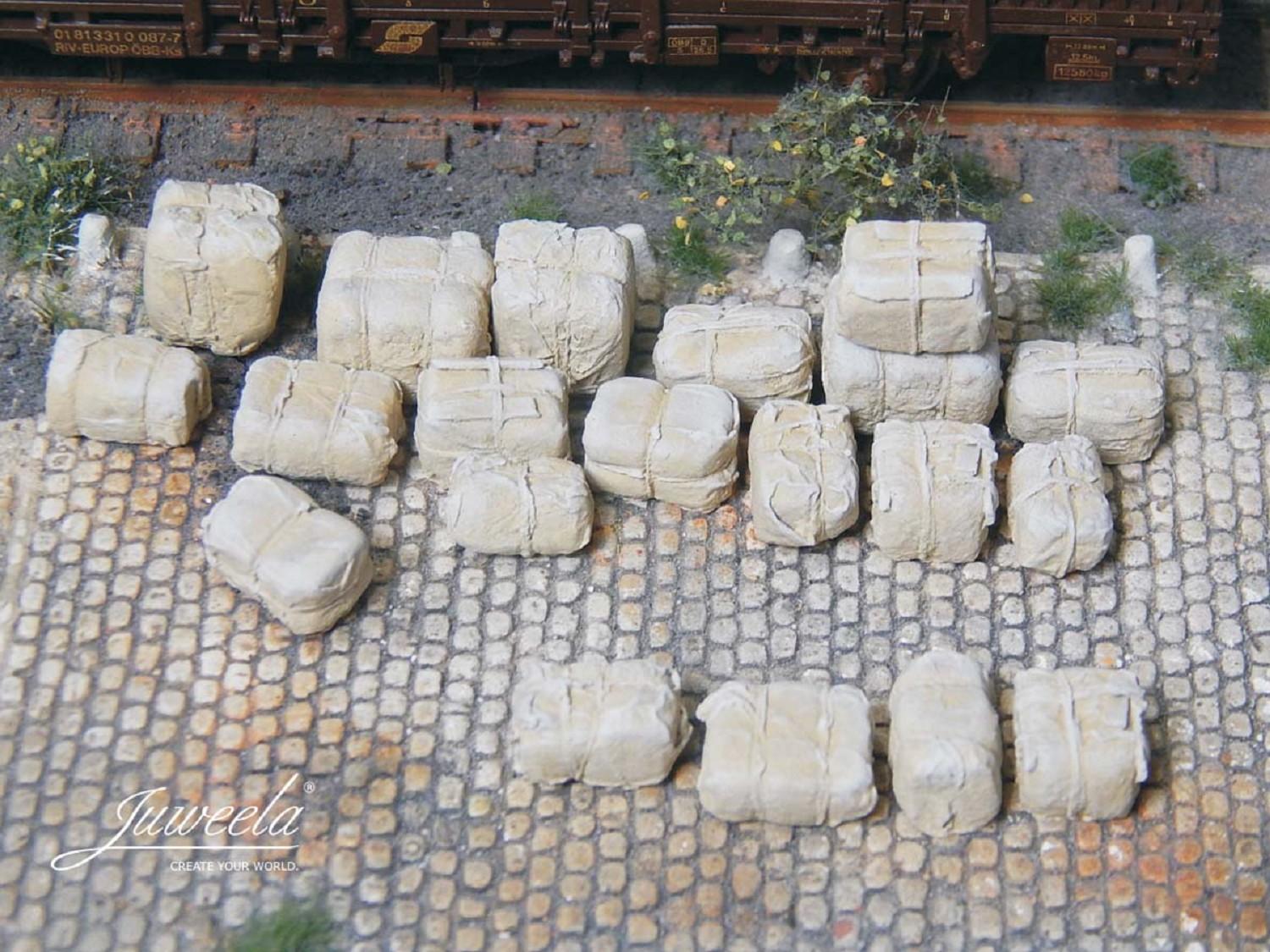 Juweela 28327 Rohstoffballen, beige, 20x