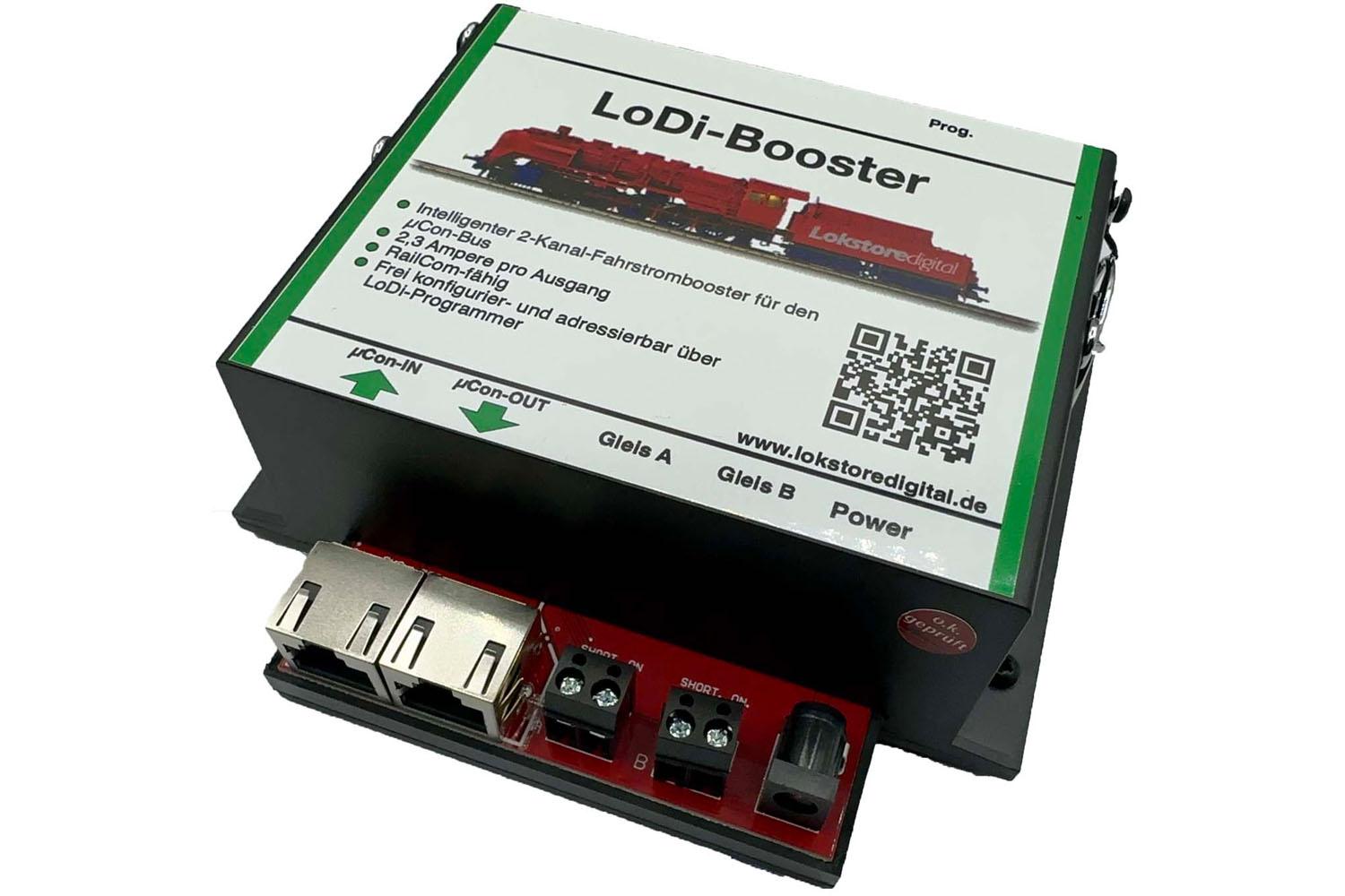 014 LoDi-Booster mit Netzteil (einstellbar)