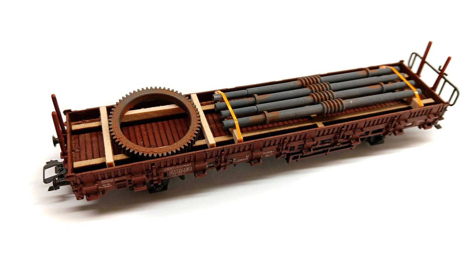 MMC-H0101 Alte Antriebswellen und Zahnräder