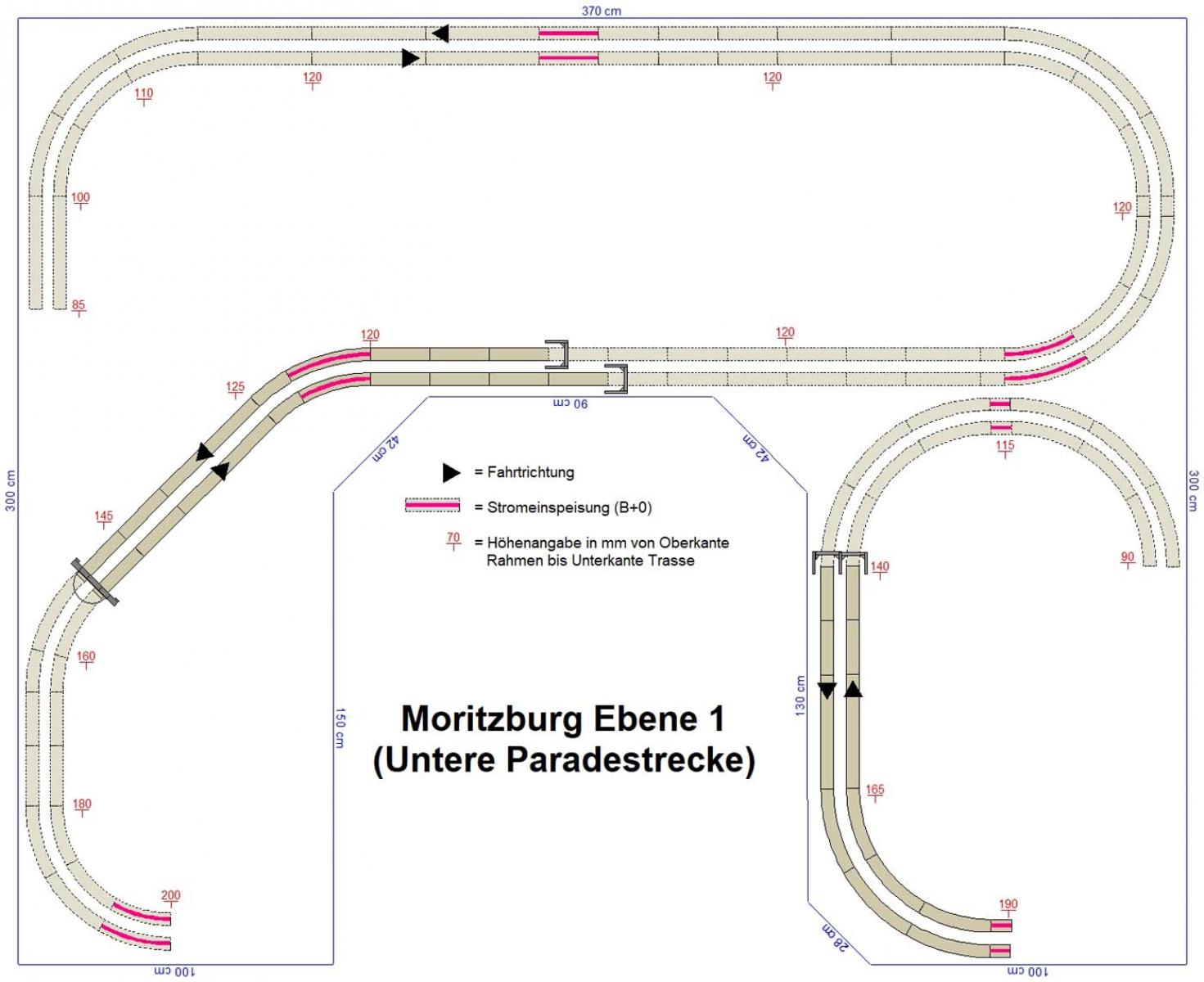 GP4-0130 C-Gleisplan Moritzburg (300x370x300cm)