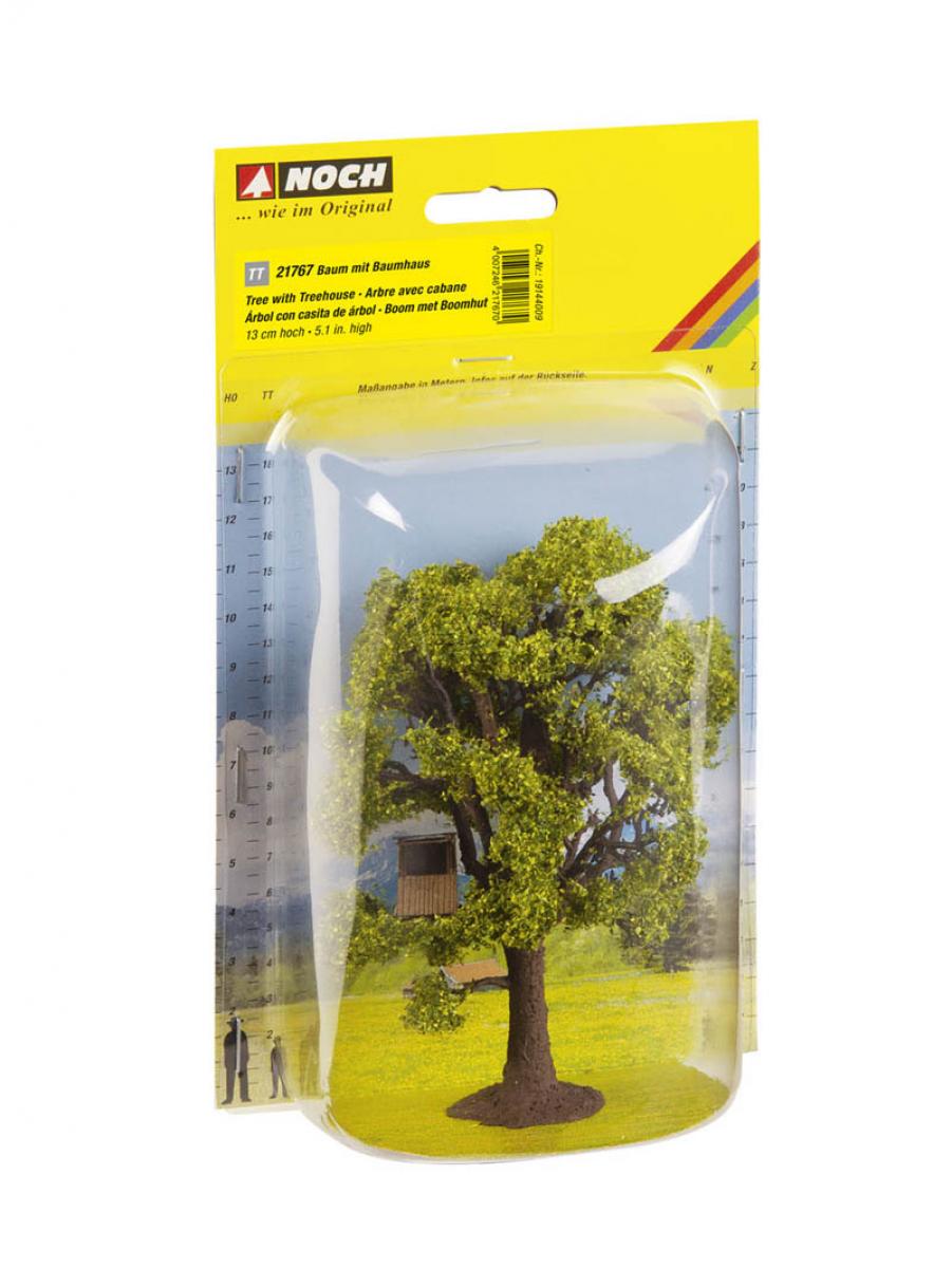 Noch 21767 TT Baum mit Baumhaus 13 cm hoch