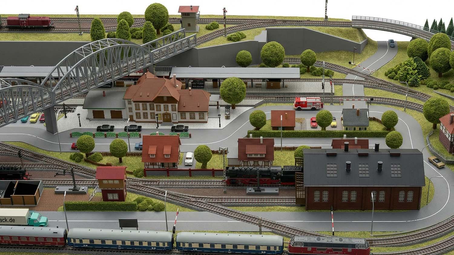 GP3-0220 C-Gleisplan Schönblick 300 x 150cm