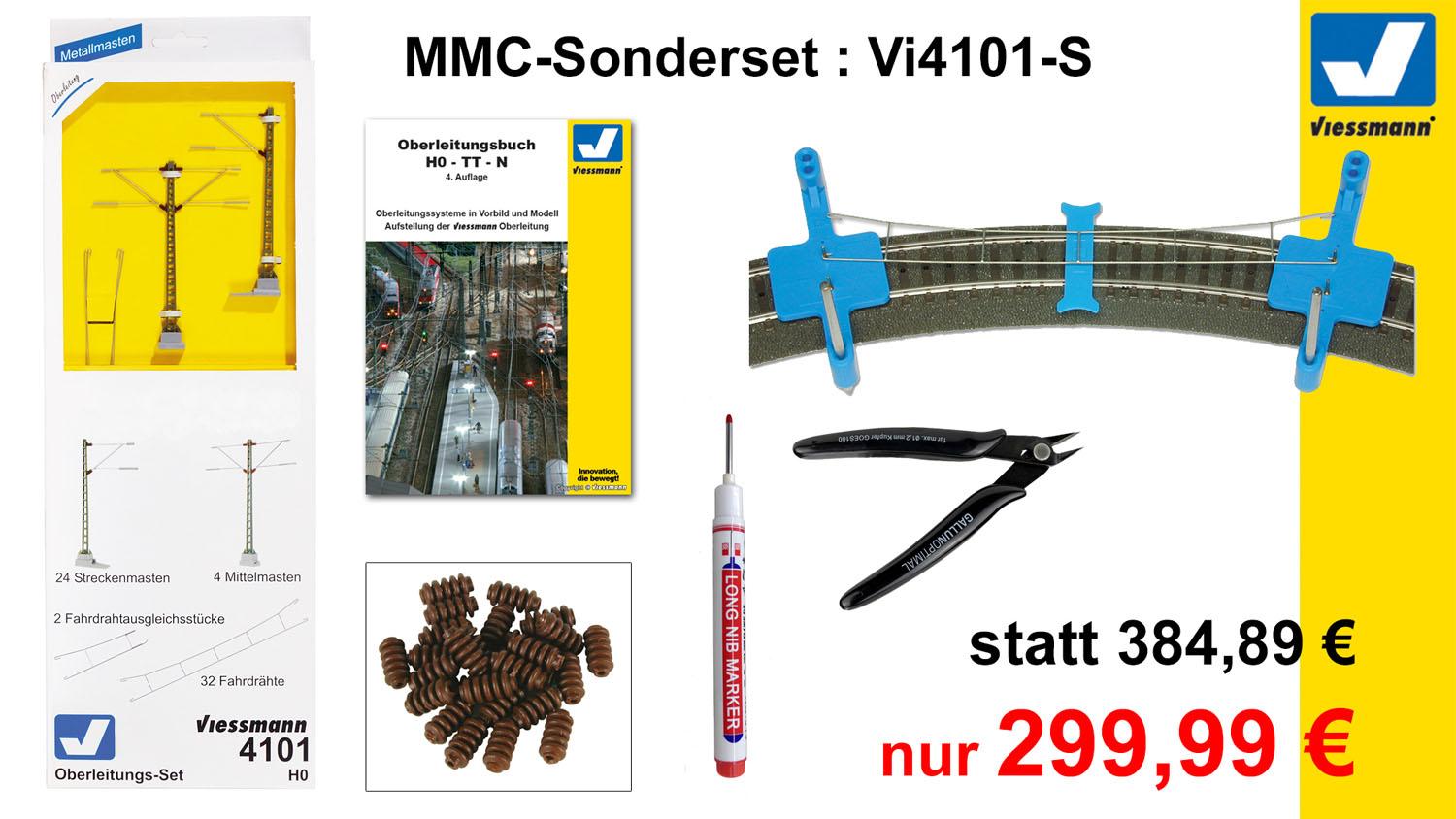 Viessmann/MMC Oberleitungs-Startset 4101-S