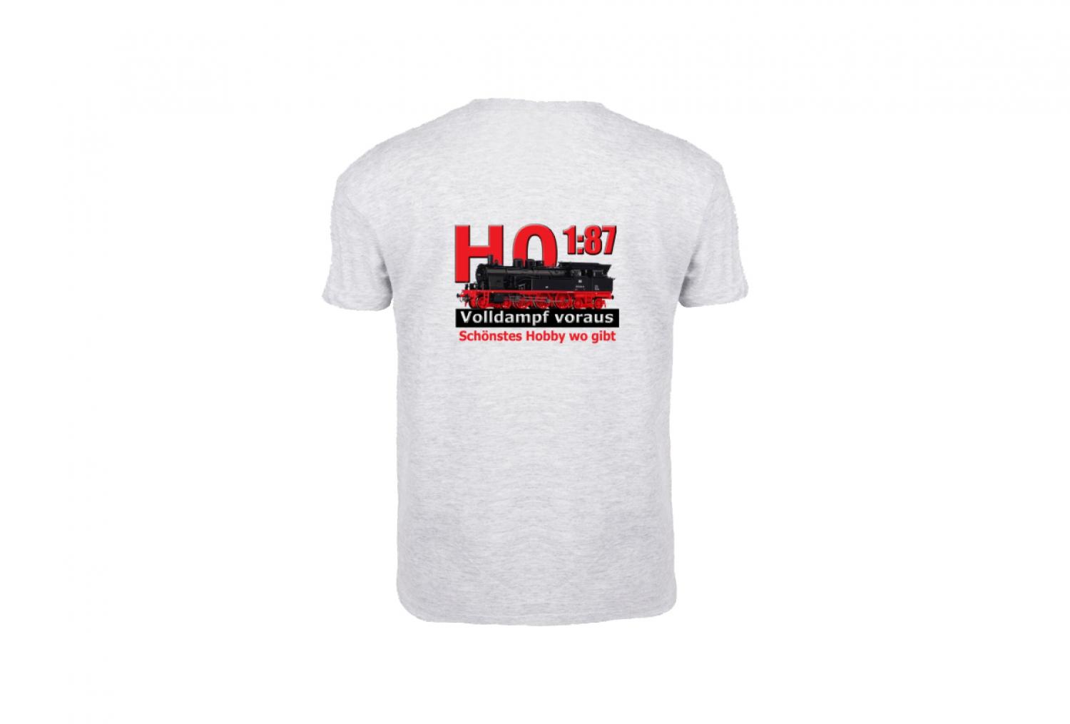 T-Shirt "MoBa 1:87 / Volldampf voraus" Größe XL