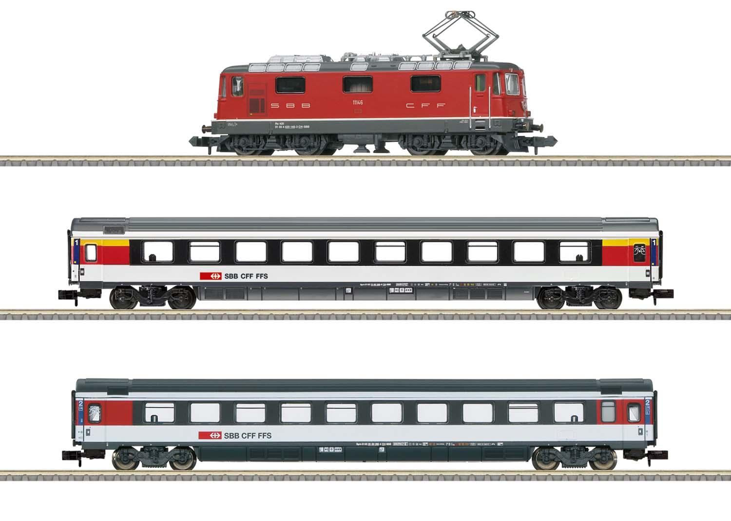 Minitrix 11167 Startpackung Personenzug