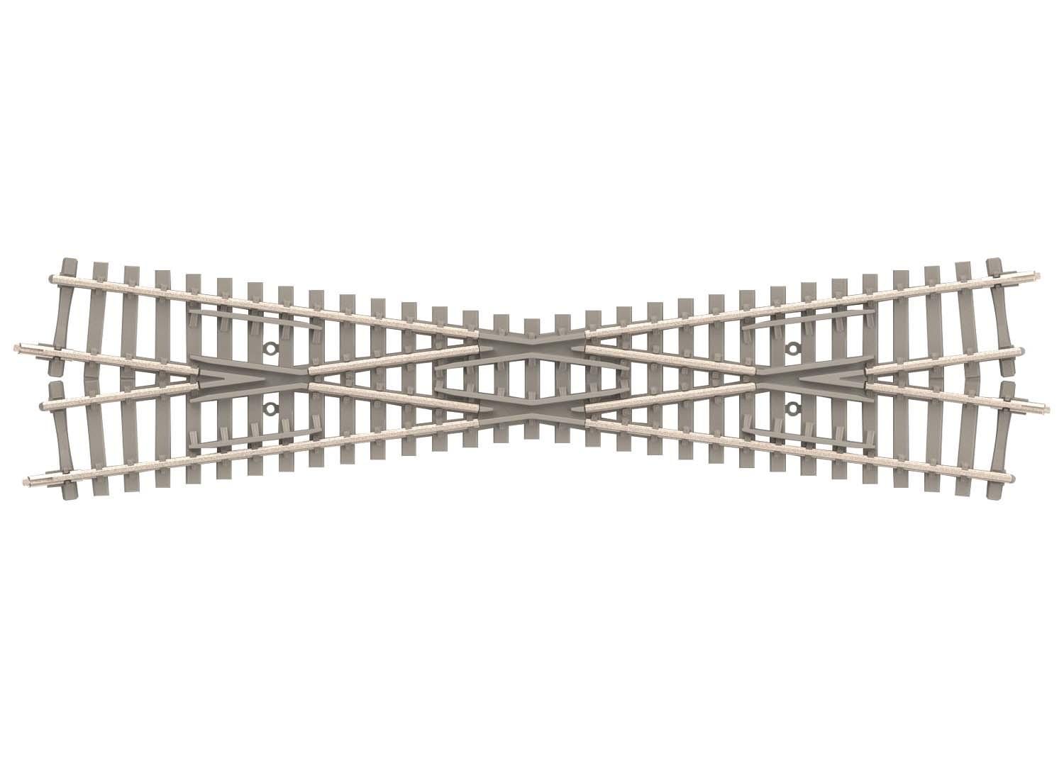 Minitrix 14573 Kreuzung m.Betonschw.15 Grad