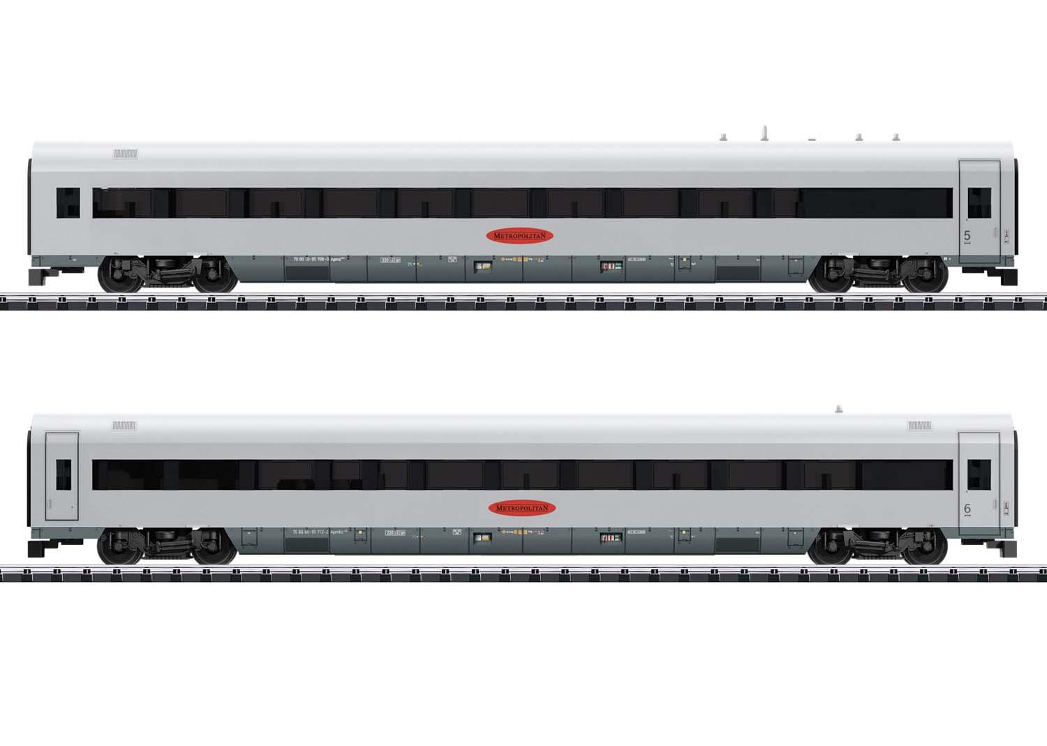 Minitrix 15161 WagenSet METROPOLITAN 2 (Club)