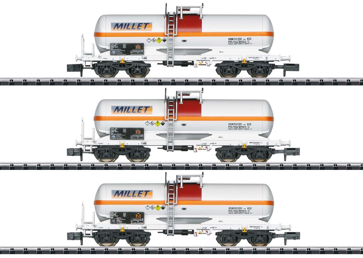 Minitrix 18266 Kesselwagen-Set Millet